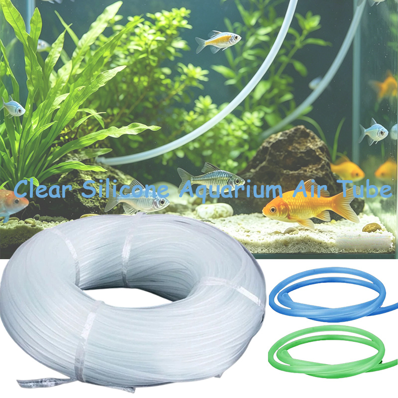 Aquaculture Aerator Pump - Clear PVC Aquarium Airline Tubing 4*6mm