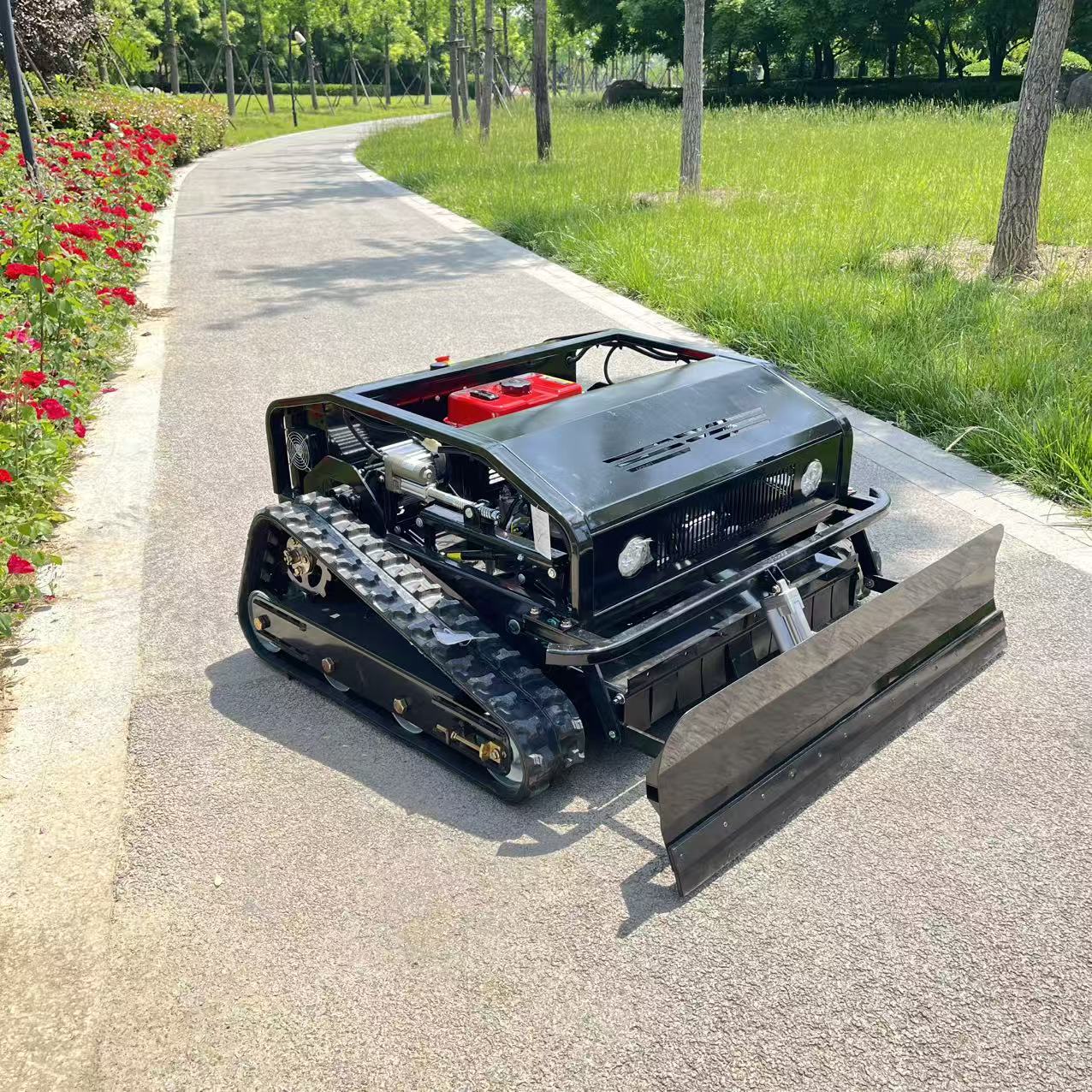Precision Farming Smart Agriculture - 3-in-1 Smart Remote Control Tracked Mower,