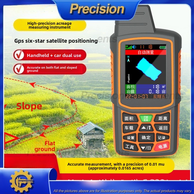 Agriculture Farming Vehicles - 2026 Handheld GPS Area Measurer High
