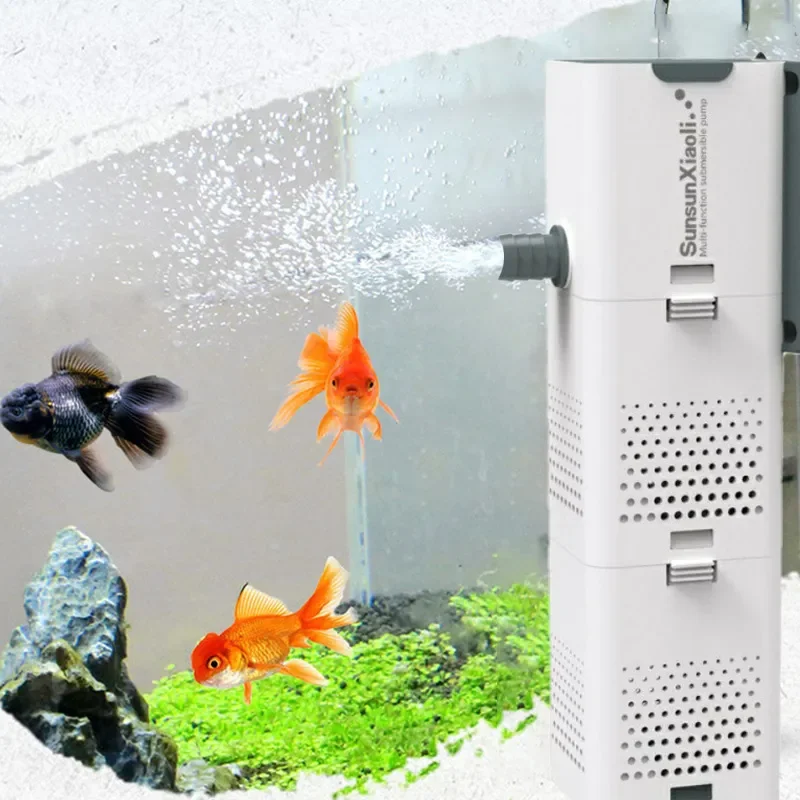Aquaculture Aerator Pump - 3 In 1 Aquarium Filter Pump
