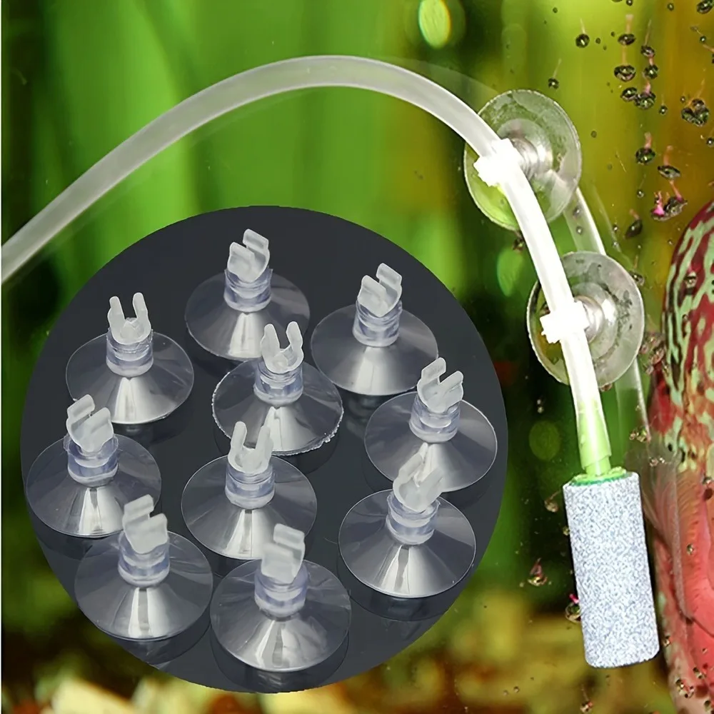 Aquaculture Aerator Pump - 10pcs Rubber Aquarium Fish Tank Suction
