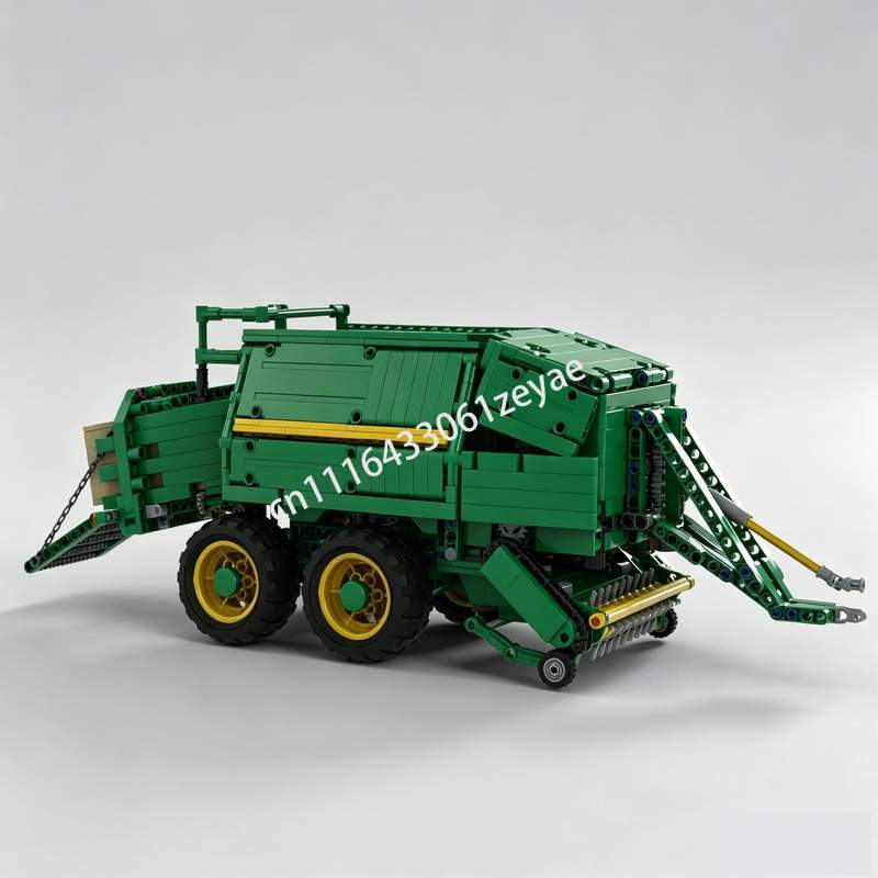 Agriculture Farming Vehicles - NEW 1535PCS Farm Bale Press MOC
