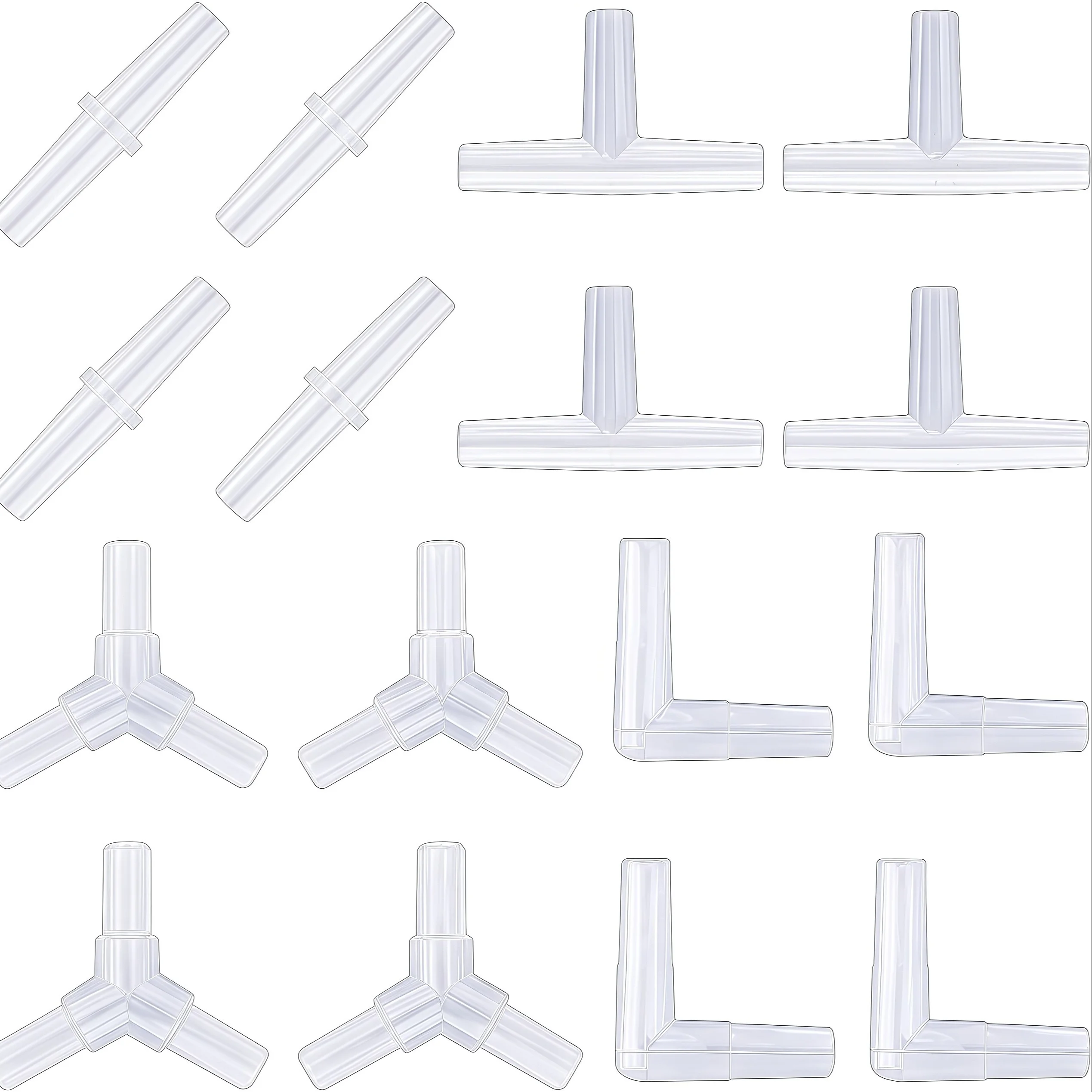 20/40Pcs Aquarium Air Pump Con - Aquaculture Aerator Pump recension och pris
