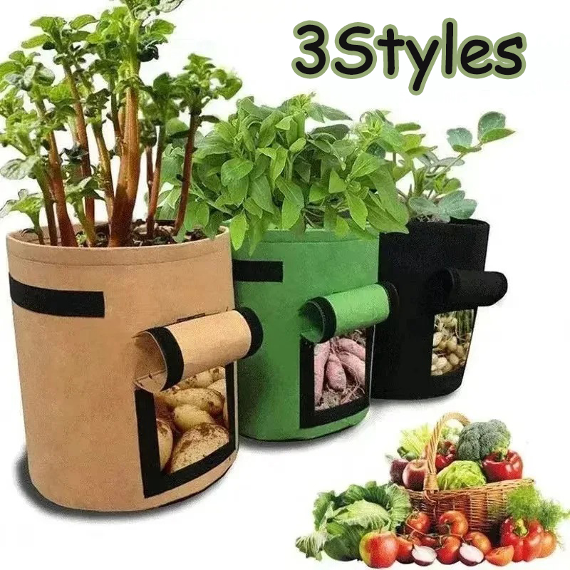 3Styles Felt plant grow bags n - Agriculture Vertical Farming recension och pris