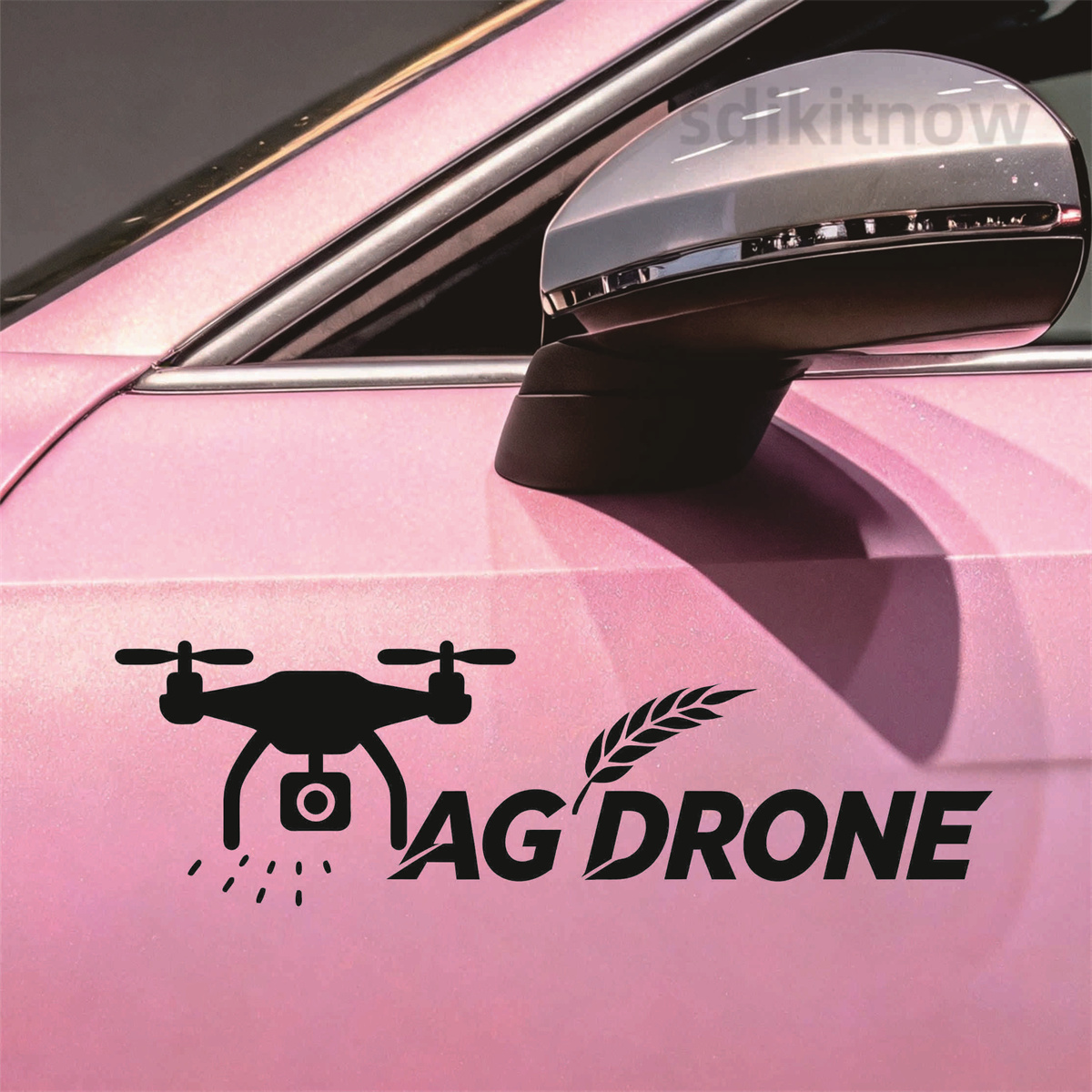 AG DRONE Farm Spraying Vinyl C - Agriculture Farming Words recension och pris