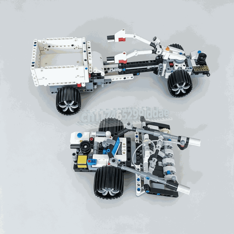 1021Parts MOC Dual Single Axle - Agriculture Farming Vehicles recension och pris