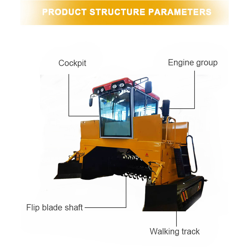 Large Capacity Agriculture Mob - Compost Turner Machine recension och pris