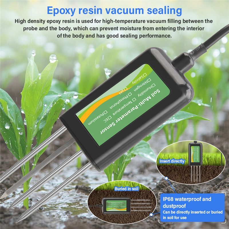 AEE6-8In One Soil Sensor For A - Precision Farming Smart Agriculture recension och pris
