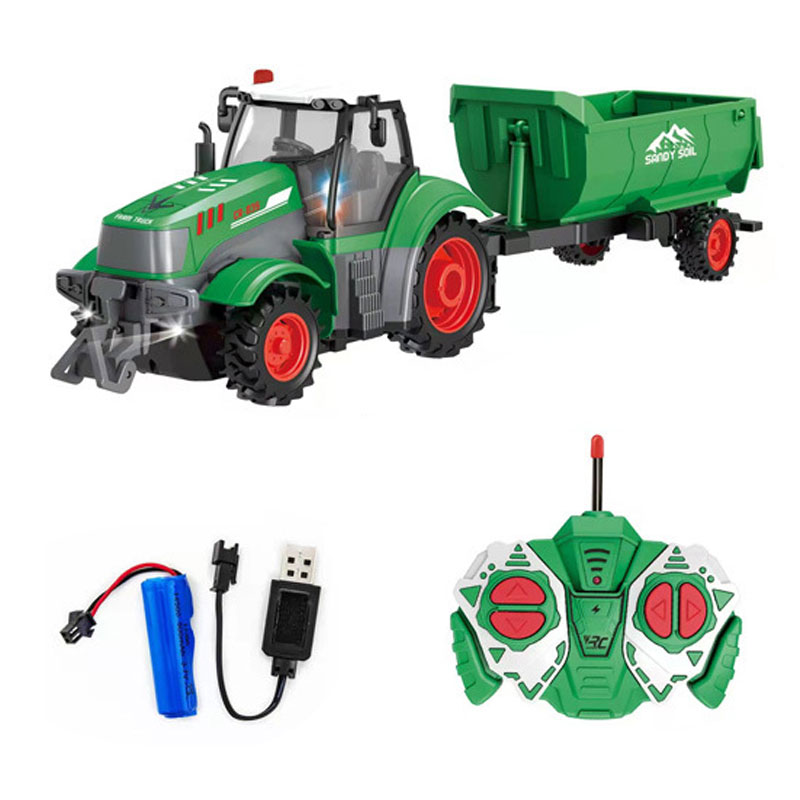 1:24 RC Car 27MHZ Radio Remote - Agriculture Farming Vehicles recension och pris