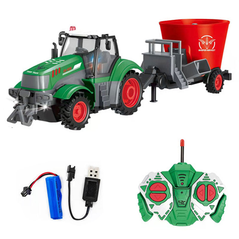 1:24 RC Car 27MHZ Radio Remote - Agriculture Farming Vehicles recension och pris