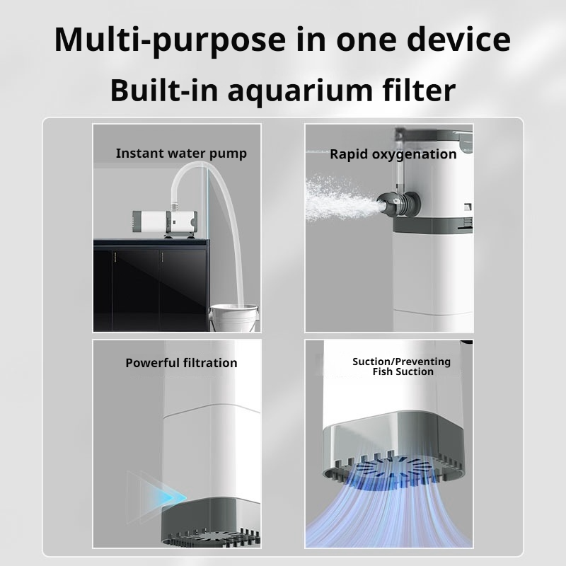 Aquarium Filter Pump, Fish Tan - Aquaculture Aerator Pump recension och pris