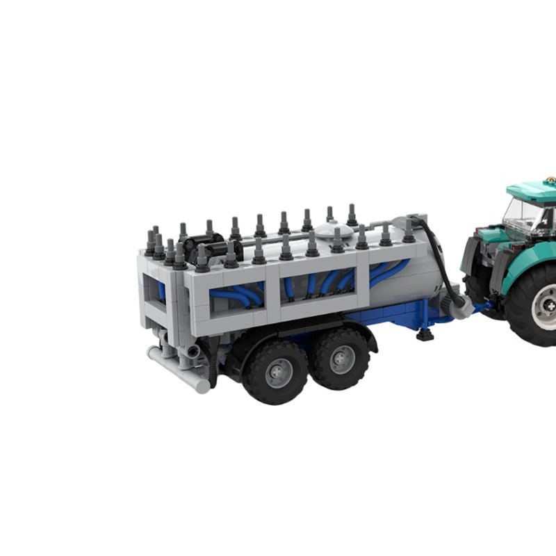City Tractor MOC Building Bloc - Agriculture Farming Vehicles recension och pris