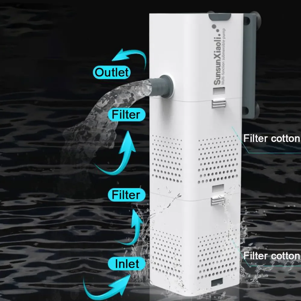 3 In 1 Aquarium Filter Pump Aq - Aquaculture Aerator Pump recension och pris