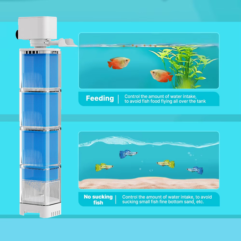 Aquarium Filter Pump Fish Tank - Aquaculture Aerator Pump recension och pris